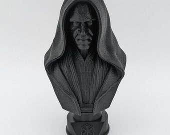 Darth Maul Bust, Star Wars Sith Lord Fan Art
