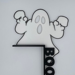 Halloween Boo Ghost Door Trim Decorations