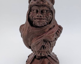 Star Wars Ewok Bust, Endor Adventure, PLA 3D Print