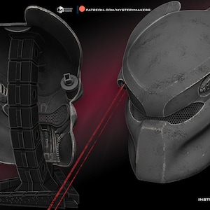Predator Mask Display Stand