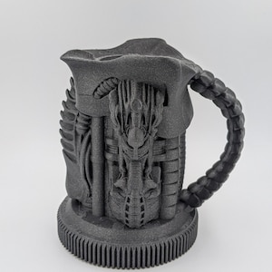 Alien, mug, Stein, can holder, Zenomorph, hr giger, the engineer, predator, can koozie,