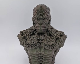 Creature from the Black Lagoon Bust, Classic Horror Decor