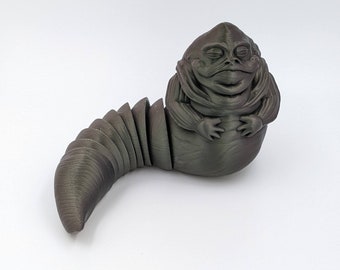 Jabba The Hutt, articulated, Boba Fett, the clone wars, Star Wars, hutts, Mandalorian, flexible toy, sarlacc