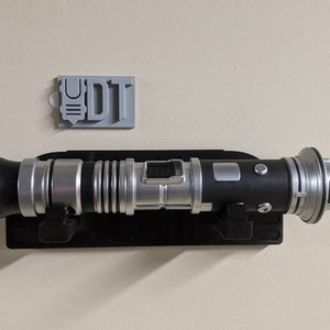 Premium Horizontal Lightsaber Hilt Wall Mount