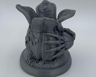 Pumpkinhugger, facehugger, aliens, Halloween, wetland yutani, xenomorph, planter, pen holder