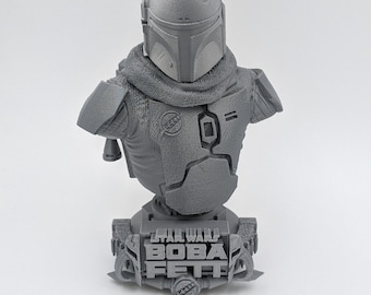 Boba Fett Bust, The Mandalorian, Star Wars Model Kit