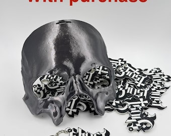 Papa V Perpetua inspired custom created  replica Ghost Mask