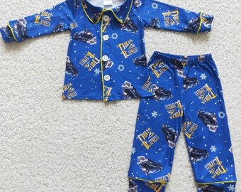 Polar Express Pajamas - Etsy