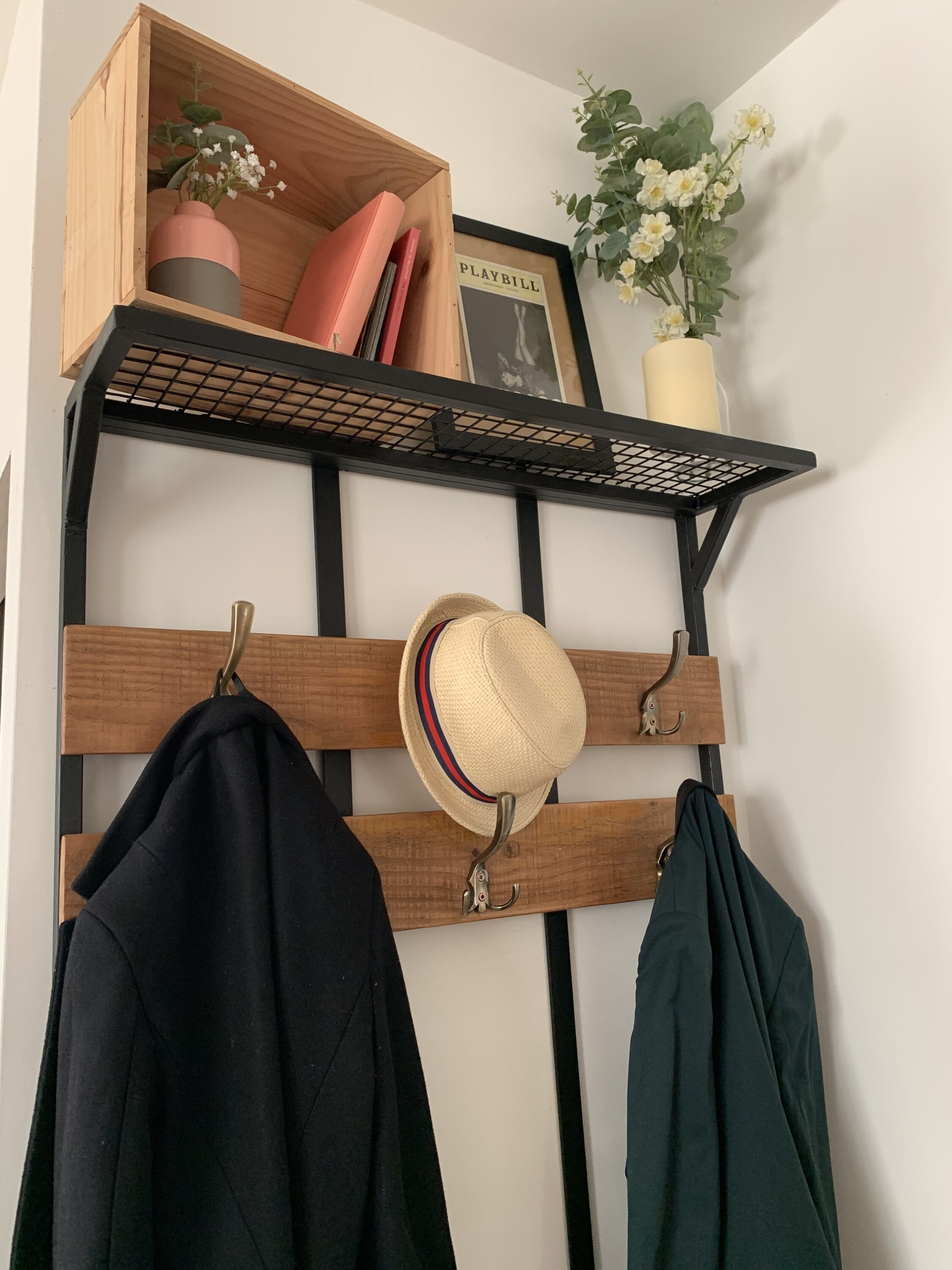 Muebles delanteros abrigo de puerta con banco y | Etsy