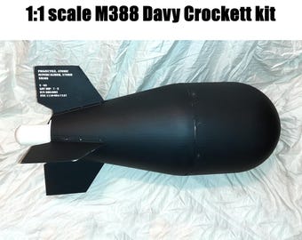 1:1 scale M388 Davy Crockett nuclear bomb model kit