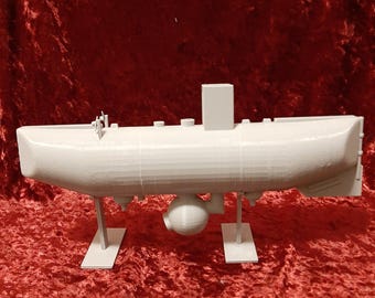 Bathyscaphe Trieste model