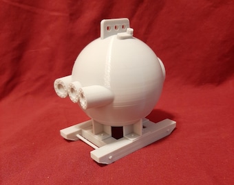 1:48 scale Bathysphere 3D printed model kit