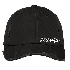 Mama Hat, Mom Hat, Cute mom hat, Hats for Mama, Mom gift, Simple, Baseball cap, Mothers Day, distressed cap, Military hat, Embroidered