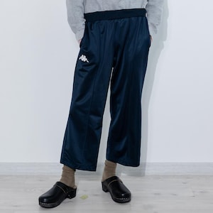Vintage Y2K Kappa classic  short tie waist joggers in navy & white