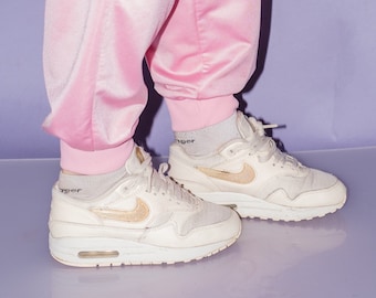 Vintage Y2K Nike Air Max Sneakers, Cream Color, EUR 36.5