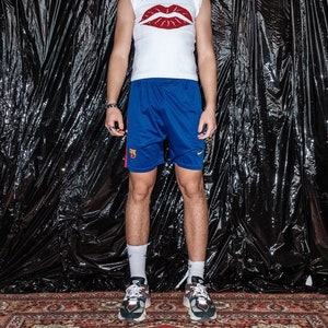 Vintage Y2K Nike hot rave / sport shorts in tricolor