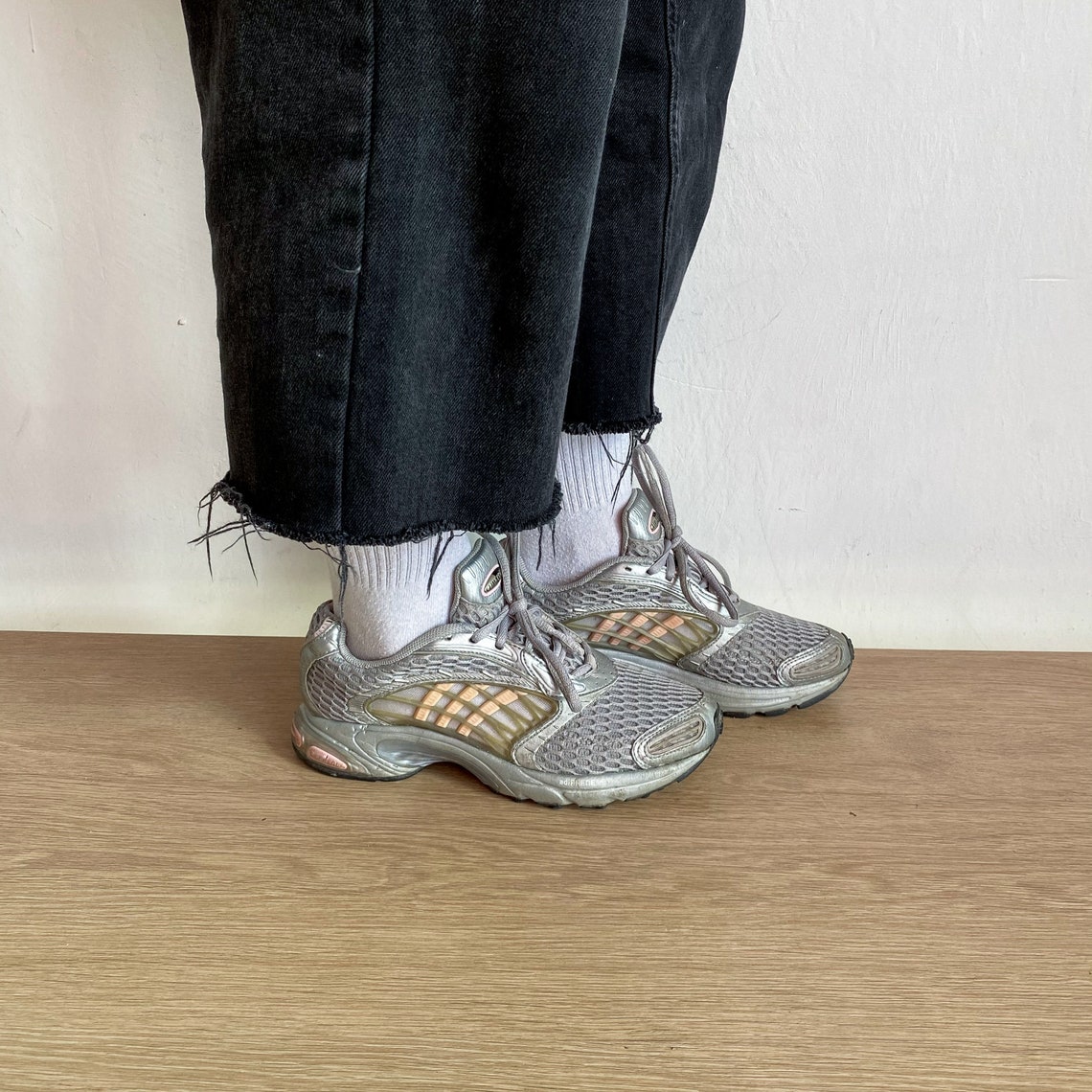 Adidas vintage ugly sneakers in grey | Etsy