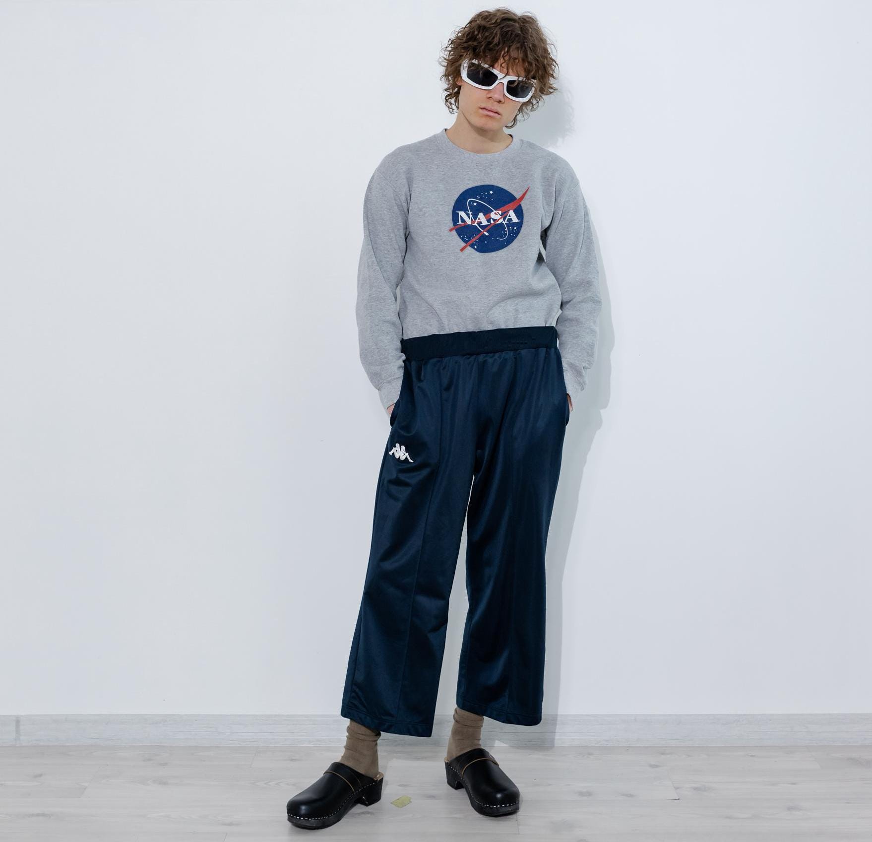 Pantalon Jogger KAPPA Vintage Y2K - Rose, Taille 14 XS - Enfant/Jeunesse