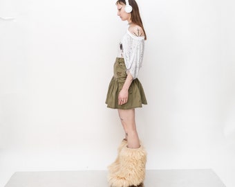 【archive】Vintage Cargo Rap Skirt Y2K Amazon.com: Cargo Skirt Y2k, Long Cargo Skirts for Women