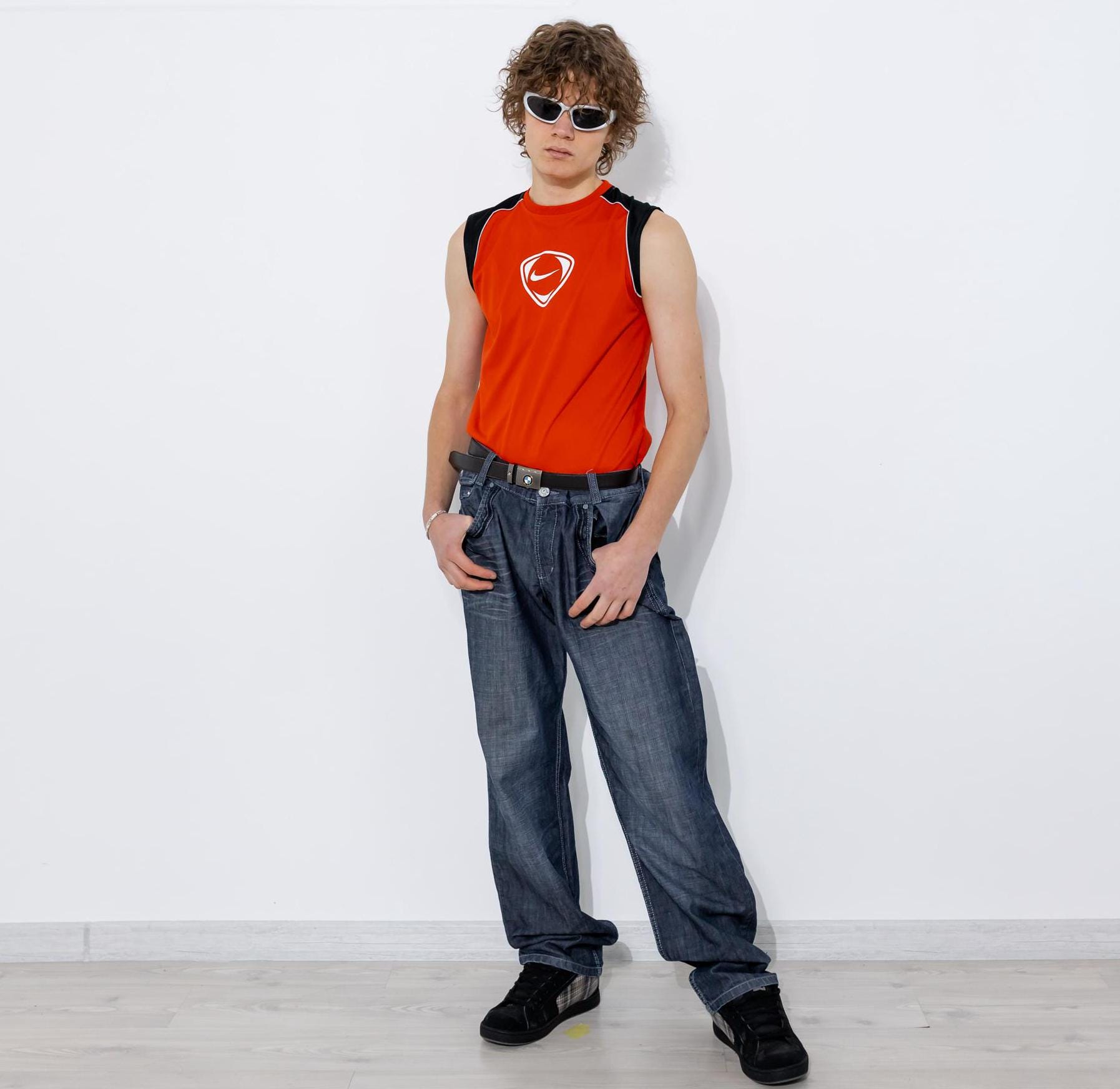 パンツ vintage D&G y2k design denim Y2K Vintage Dolce Gabbana Straight Stonewashed Jeans in Dark Blue
