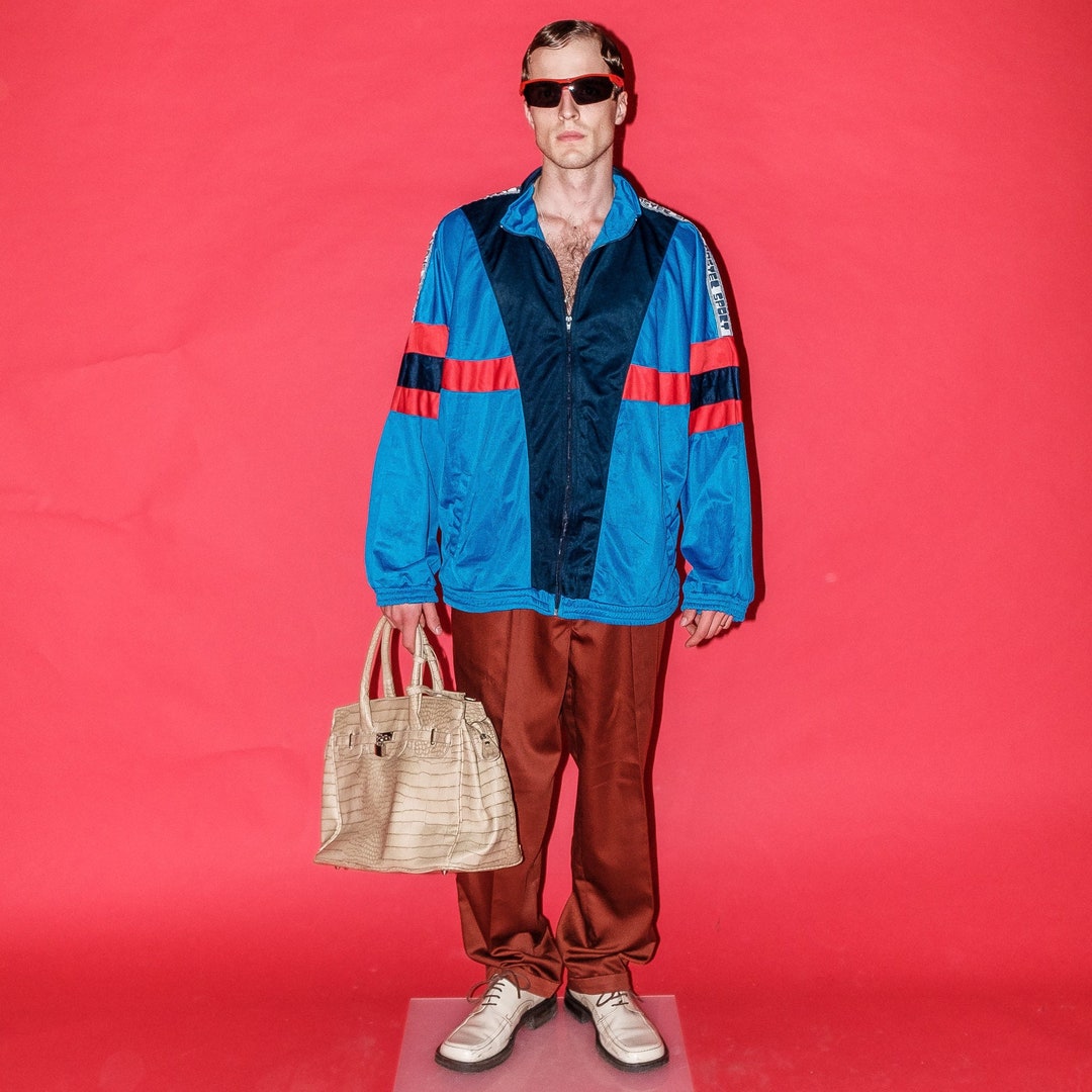 Coach Rave Jacket 90's Vintage Handsome Rave Track Jacket in Multicolor - Etsy