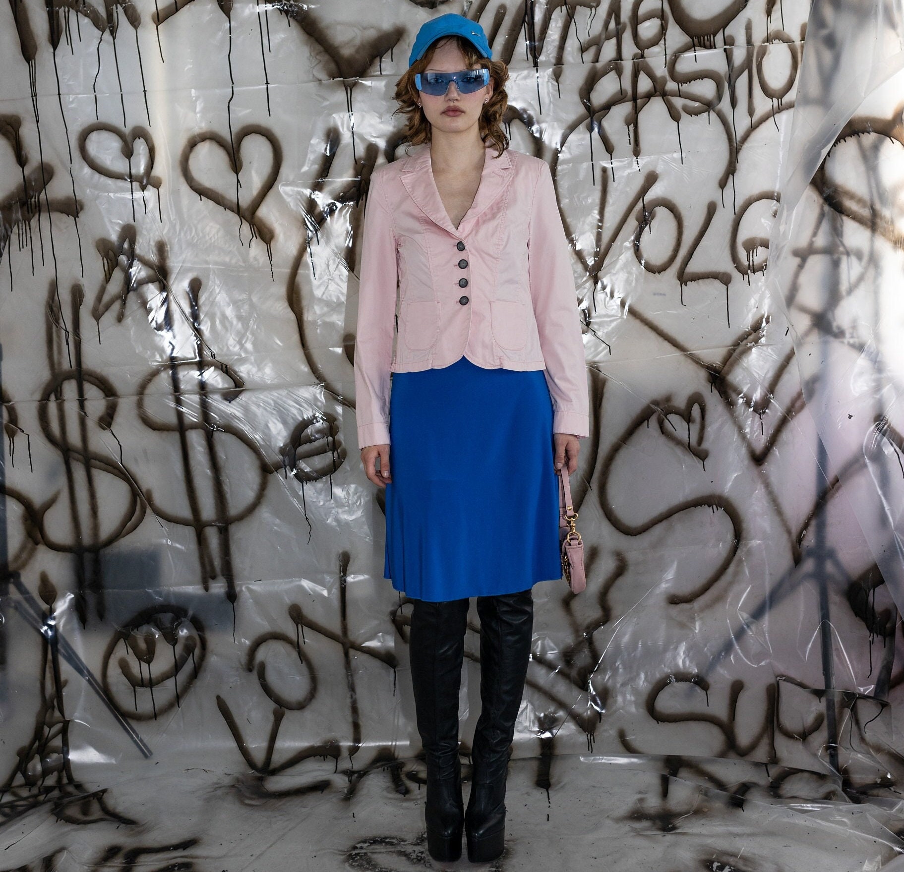 Vintage Y2K Iconic Sexy Slim Fit Blazer Jacket in Baby Pink - Etsy