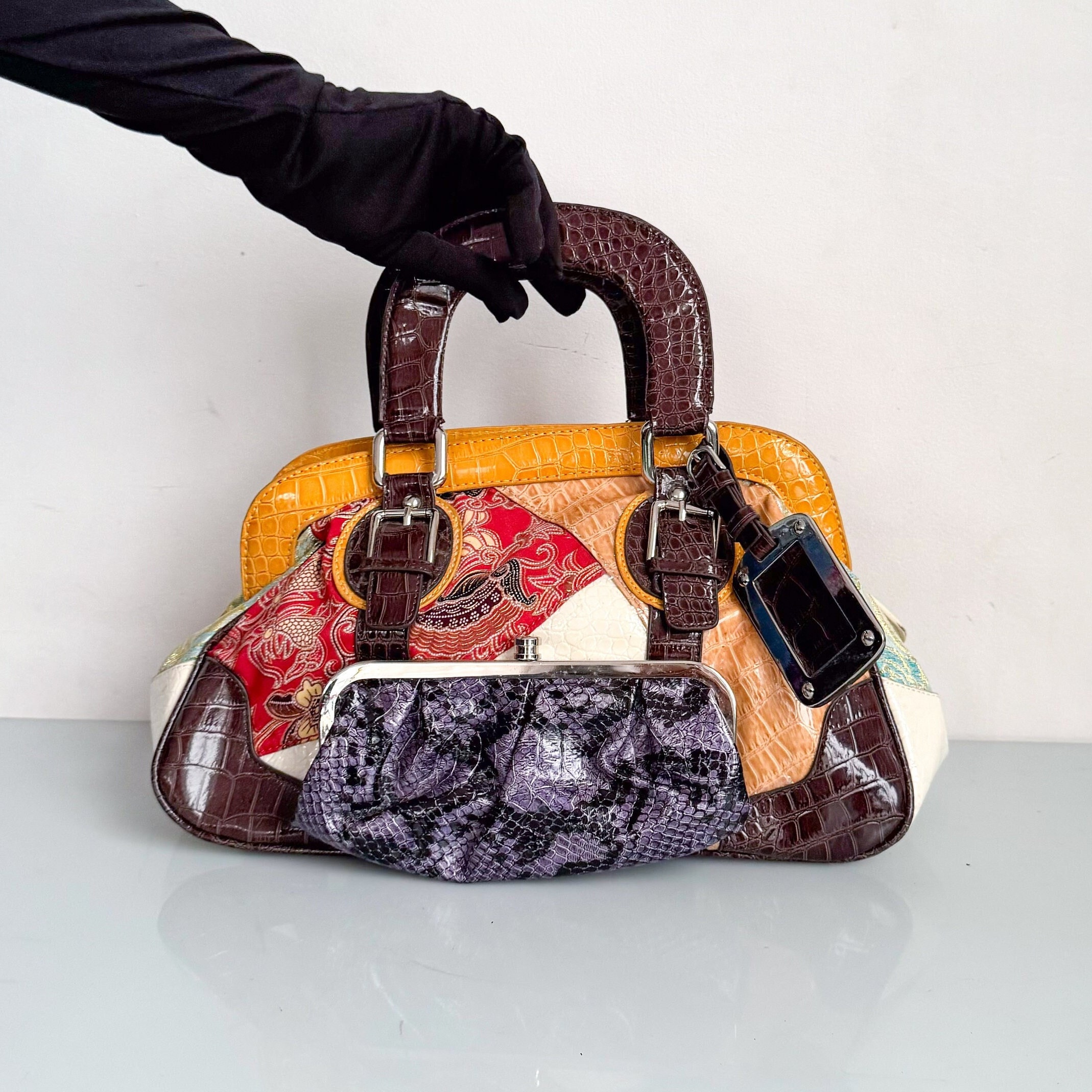 00s archive prada plate hand bag y2k バッグ