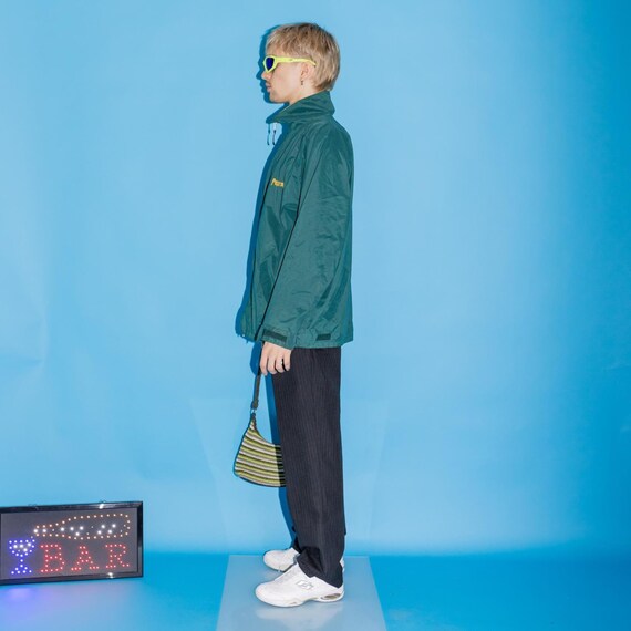 90's Vintage Golf Line by Peperoni Zip up Windbreaker in Green