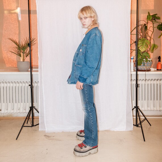 90's Vintage Unisex Denim Jacket With 