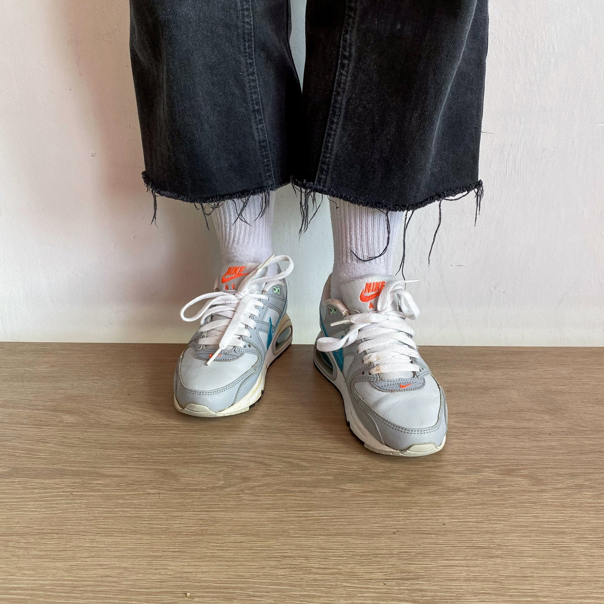 90's Nike air max vintage sneakers in grey/blue 90's Nike air max vintage sneakers in grey/blue