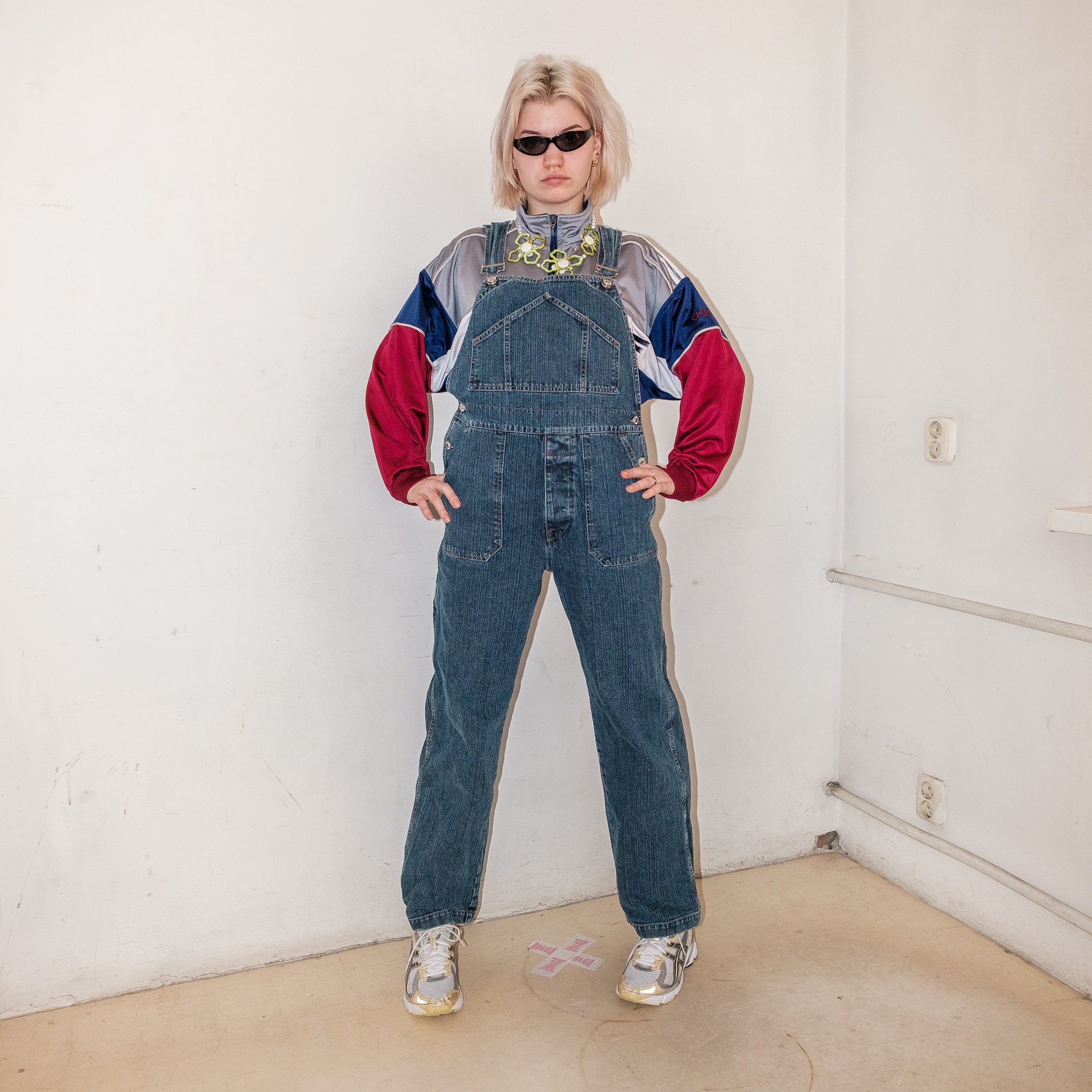 Vintage Traditional Denim Dungarees 