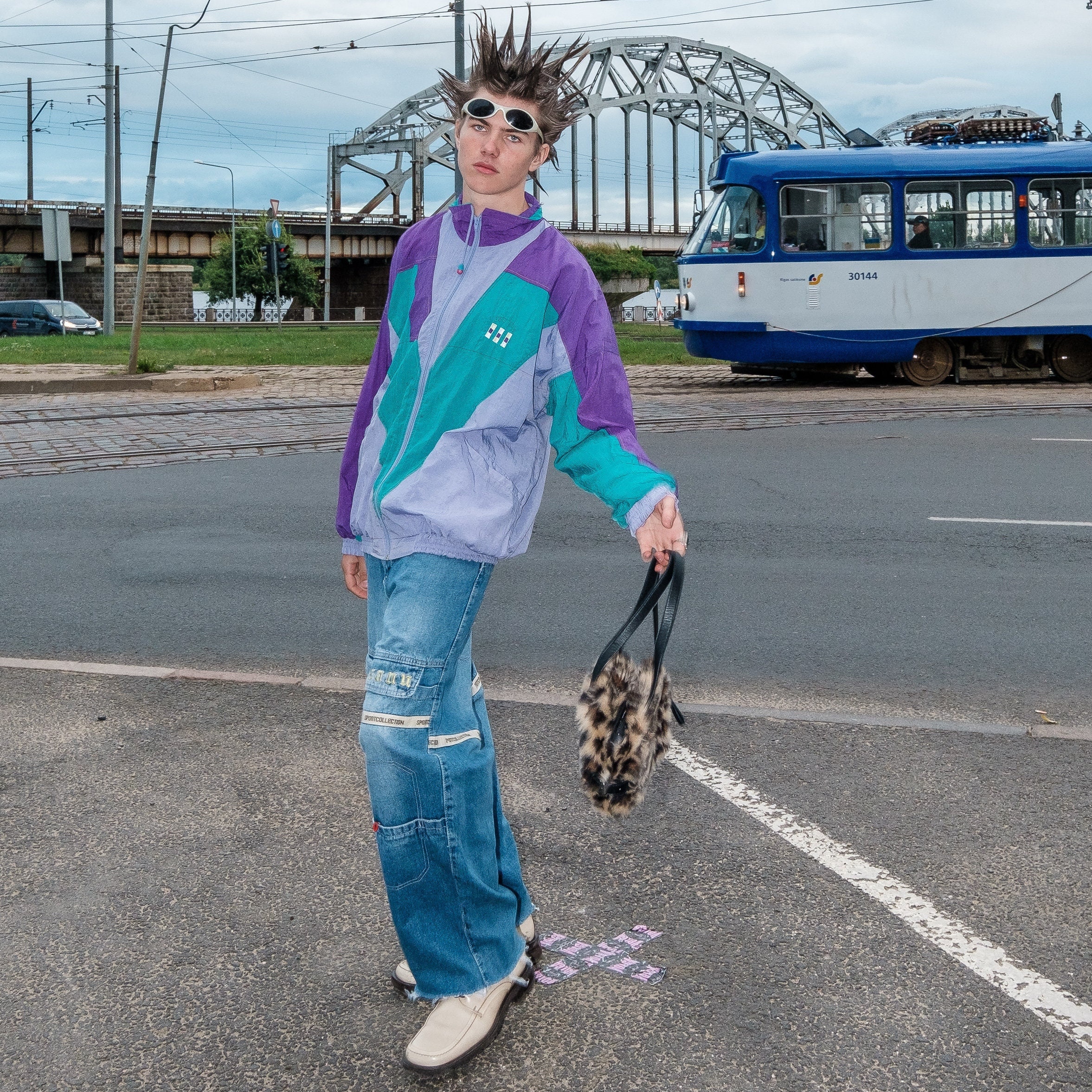 90s Purple Jacket - Etsy