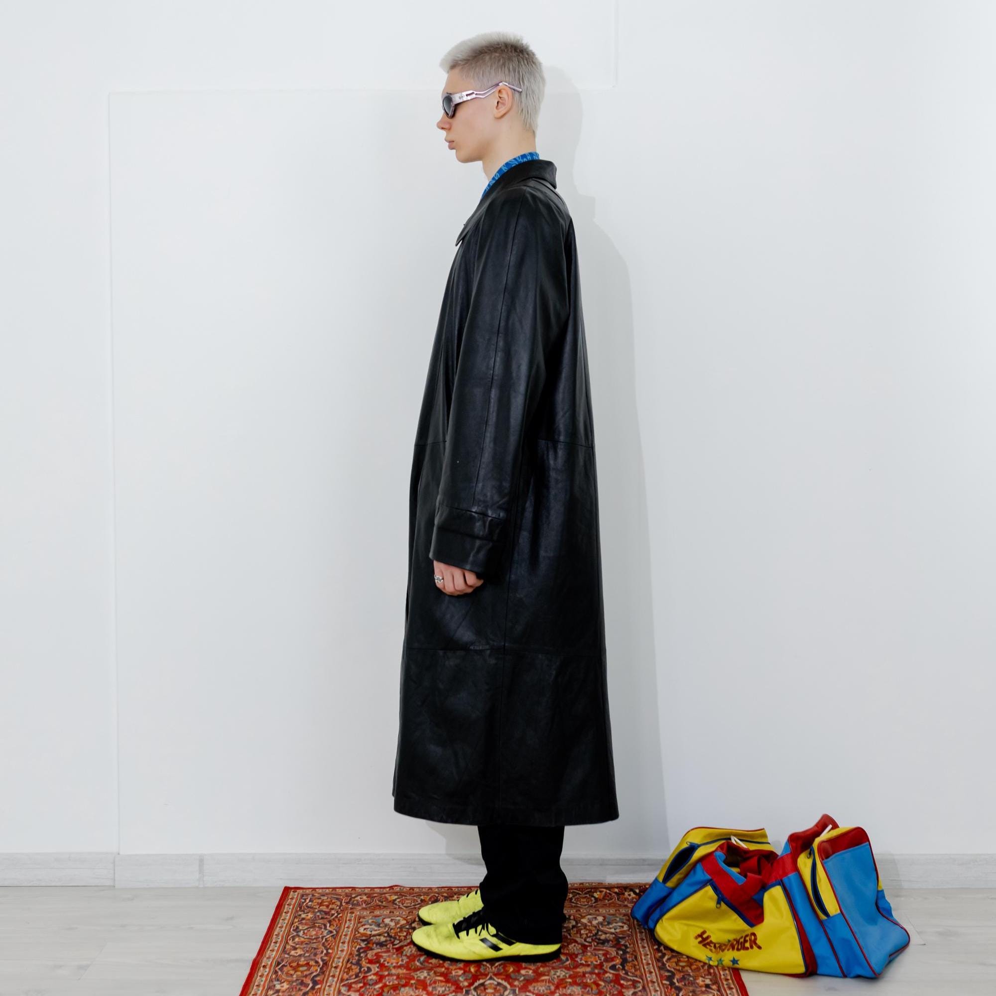 90年代のヴィンテージ ステラ ペレの象徴的なオーバーサイズ レザー