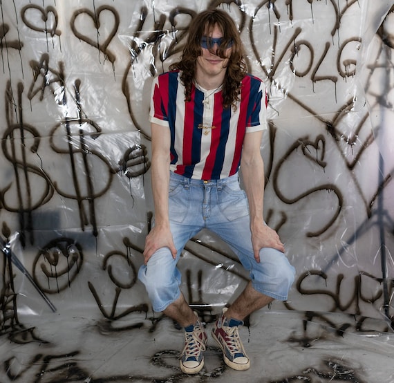 Vintage Y2K Iconic Skater Boy Jorts in Light Wash - Etsy