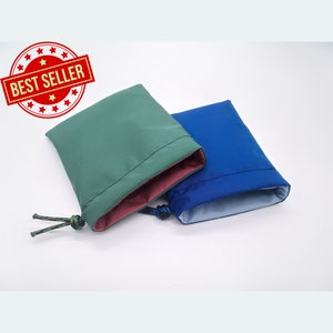 Food bag size S, treat bag for the jacket pocket, various colors, water-repellent