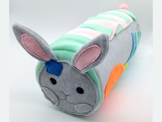 Schnüffelrolle "Hase", Frühlingsfarben, Schnüffelteppich, Schnüffelmatte für Hunde, Indoorbeschäftigung