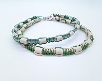 EM-Keramik-Zeckenhalsband für Hunde, nach Maß mit Farb- / Musterwahl, Gr. XS-L
