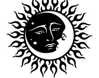 Stars And Moon Svg Etsy