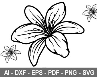 Download Lily Svg Etsy