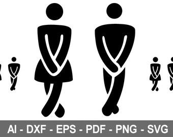 Download Man Woman Symbol Etsy