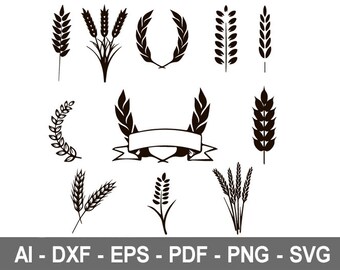 Download Wheat Svg Etsy
