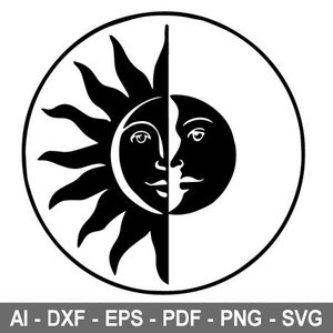 Sun Moon Face Svg Sun Moon And Stars Vintage Sun Moon Etsy Sun Moon Face Svg Sun Moon And Stars Vintage Sun Moon Etsy