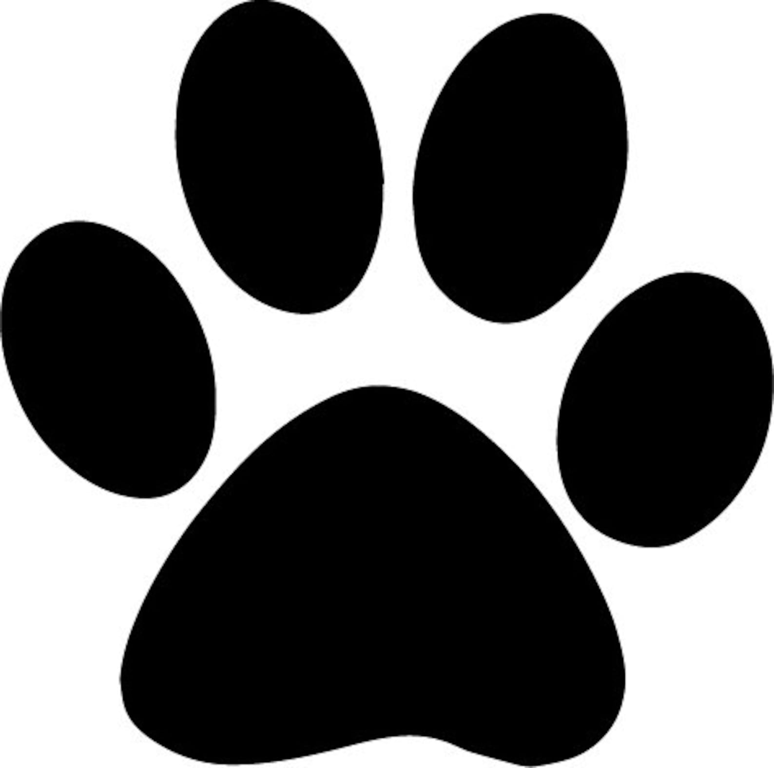 Animal Paw SVG Pawprint Paw SVG File Dog Paw SVG Etsy