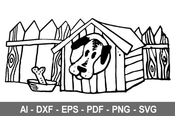 Download Dog And House Svg Dog House Svg Pet Svg Doghouse Cut Files Etsy PSD Mockup Templates