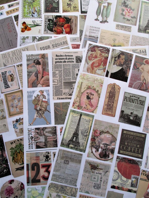 Digital Download Ephemera Vintage Images Collection 1 Etsy