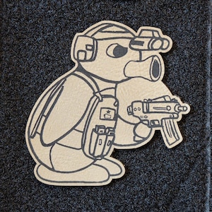 Tacticool Pingu - Parodia de fan art Parche moral para jugadores tácticos