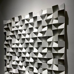 Acoustic Panel 3d Wood Wall Art, Wooden Wall Decor, Sound diffuser