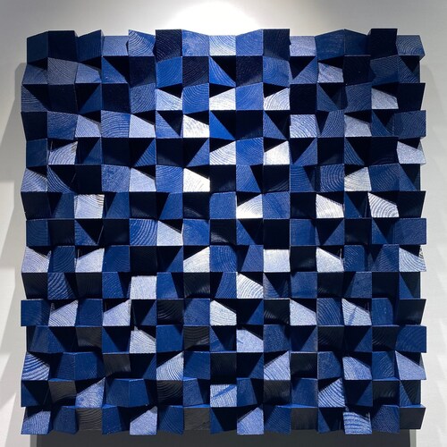 Acoustic Panel 3D Wood Wall Art Wooden Wall Decor Sound Etsy