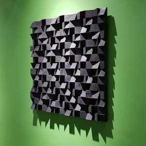Acoustic Panel 3d Wood Wall Art, Wooden Wall Decor, Sound diffuser