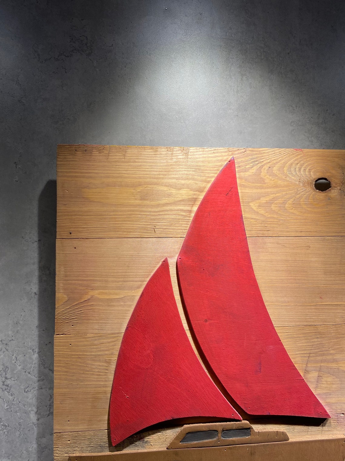 Nautical Wall Decor Wood Boat Art for Wall 3D Wall Sculpture Etsy